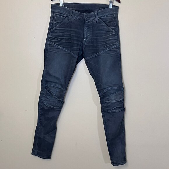 G-Star Raw 5620 3D Super Slim Waxed Jeans - Men's Size 34*34 - Picture 1 of 13